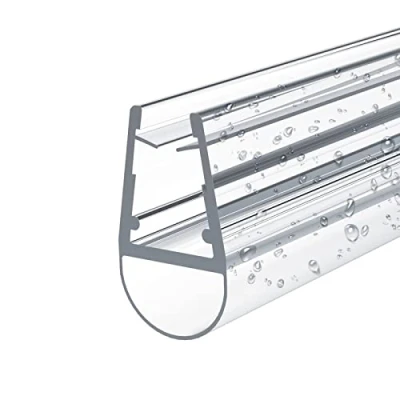 Afbeelding van EMKE Vervangende afdichting, waterafstotende doucheafdichting, bescherming tegen zwellen, douchecabine, badkamer, 4 6 mm, glas, 1000 mm