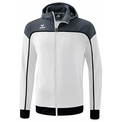 Afbeelding van CHANGE by erima trainingsjack met capuchon wit/slate grey/zwart / XXL