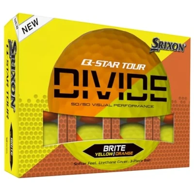 Afbeelding van Srixon Q Star Divide 12 golfbal torenkwaliteit, perfect voor kleine spelletjes, FastLayer kern, hoge balcompressie