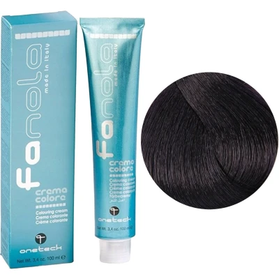 Afbeelding van Fanola Cream Color 100 ml 4.22 Medium Chestnut Violet