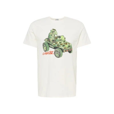 Afbeelding van AMPLIFIED Shirt groen / olijfgroen rood zwart wit