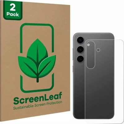 Afbeelding van ScreenLeaf Screenprotector voor Samsung Galaxy S24 Plus (Achterkant) Duurzame schermbescherming Folie Beschermfolie transparant (2 Stuks)