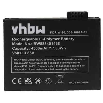 Afbeelding van vhbw Accuvervanging voor Netgear 308 10094 01, W 20 router modem hotspots (4500mAh, 3,85V, Li Polymeer)