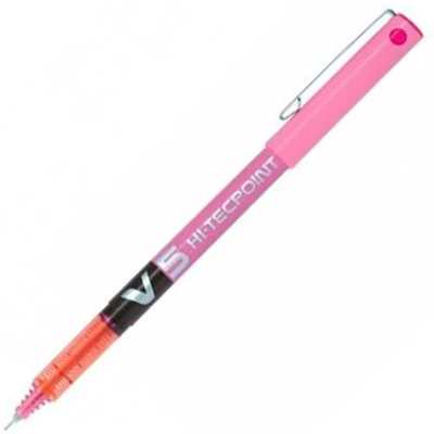 Afbeelding van Boligrafo de tinta líquida Pilot V 5 Hi Tecpoint Roze 0,3 mm (12 Stuks)