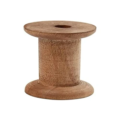 Afbeelding van Creativ 30 mm Core 10 delige houten spoel 70 Gatmaat