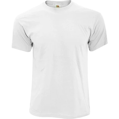 Afbeelding van Fruit Of The Loom Heren Screen Stars Origineel Vol Cut T shirt met korte mouwen (Wit)