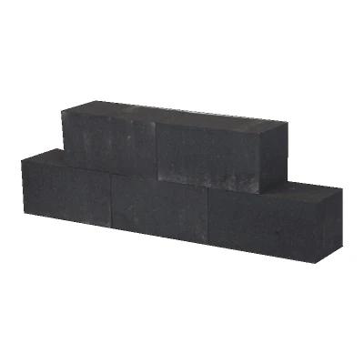 Afbeelding van MBI De Steenmeesters Patioblok Antraciet 30x15x15cm Strak Creëer afscheidingen in uw tuin