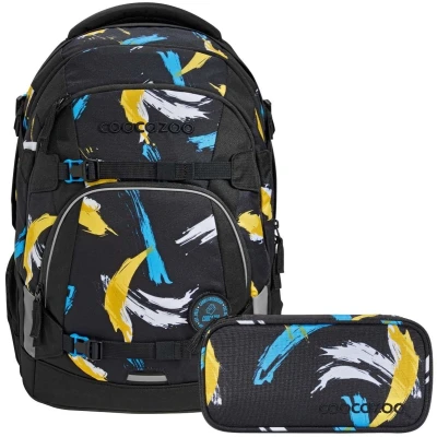 Afbeelding van Coocazoo schoolrugzak MATE Crazy Artnight 2 delig, incl. etui