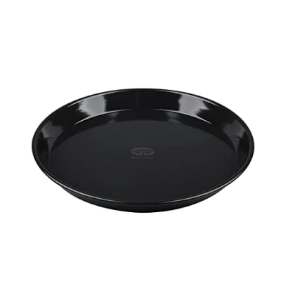 Afbeelding van Dr. Oetker Tradition bakplaat, emaille, premium hittebestendig, duurzaam en veelzijdig, diameter bovenkant 32 cm, zwart