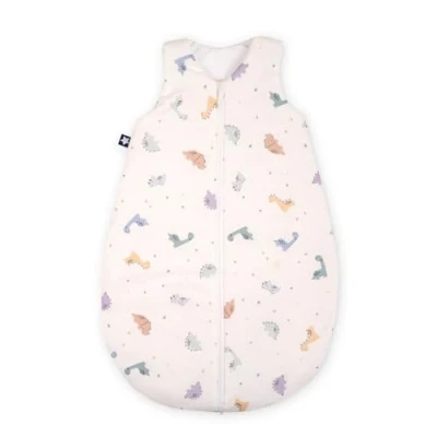 Afbeelding van Julius Zöllner Zomerslaapzak jersey, 0,5 TOG, wasbaar op 60 C, Made in Germany, OEKO TEX Standard 100, Little Dinos, mt. 80/86