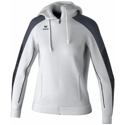 Afbeelding van Erima Evo Star Trainingsjack Met Capuchon Dames Wit / Zwart Maat: 44