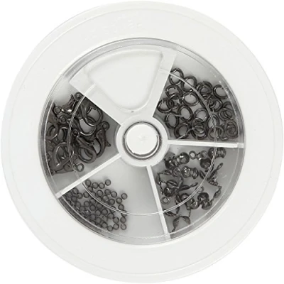 Afbeelding van Creativ Company Sieraden Starterset Donker Metallic Grijs
