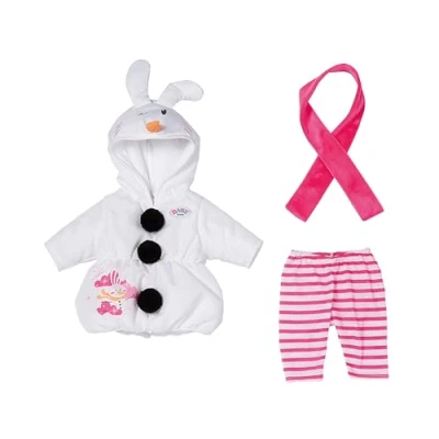 Afbeelding van BABY born Sneeuwmankostuum bestaande uit overall, leggings en sjaal voor poppen van 43 cm, 871690 Zapf Creation