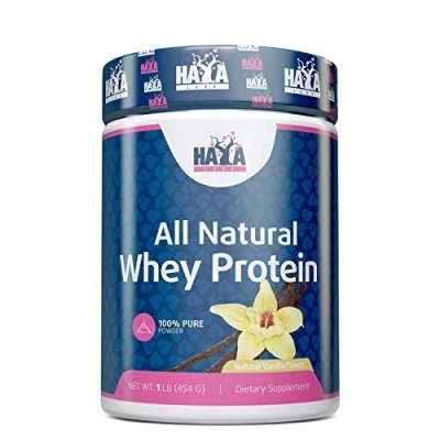 Afbeelding van Haya Labs Whey Protein All Natural 454gr Vanille