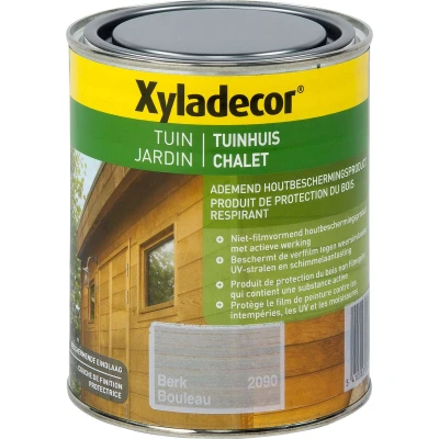 Afbeelding van Xyladecor Houtbeits Tuinhuis 0,75l Berk