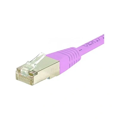 Afbeelding van Connect 1 m Koper RJ45 Cat.6 S/FTP Patchkabel Roze