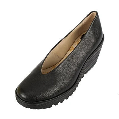 Afbeelding van Fly London Yaz Mousse, Court Shoes voor dames, Zwart, 36 EU