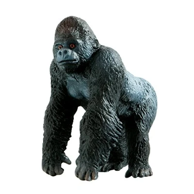 Afbeelding van Bullyland 63699 speelfiguur, zilveren rug Gorilla, 7 cm