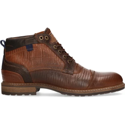 Afbeelding van Montenero Nette schoenen Bruin Heren Veterschoenen maat 46