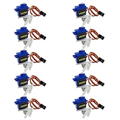 Afbeelding van Fasizi 10 stks SG90 Mini Analoge Gear Micro Servo 9g Voor RC Vliegtuig Helikopter