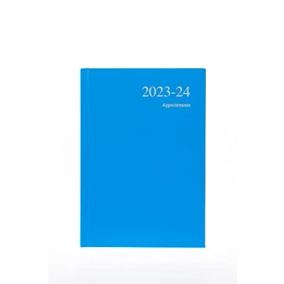 Afbeelding van Collins Essentials Academic 2023 24 A5 Dag tot A Pagina Halverwege het jaar Dagboek Planner (Afspraken) School , Hogeschool of Universitair Tijdschrift juli 2024 Lichtblauw