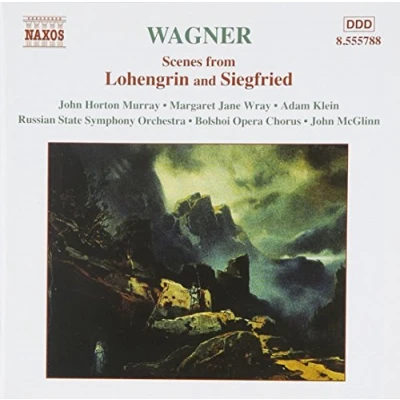 Afbeelding van Bolshoi Opera Chorus, Russian State Symphony Orchestra, John McGlinn Wagner: Scenes From Lohengrin And Siegfried (CD)