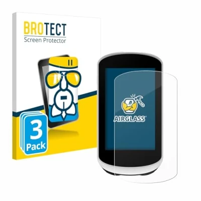 Afbeelding van BROTECT Glas Screen Protector voor Garmin Edge Explore 2 (3 Stuks) Schermbeschermer [9H Hardheid, Beschermglas Folie niet Gehard Glas]