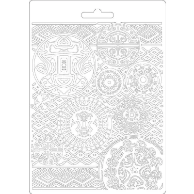 Afbeelding van Stamperia Soft Mould A5 Amazonia Texture (K3PTA573)