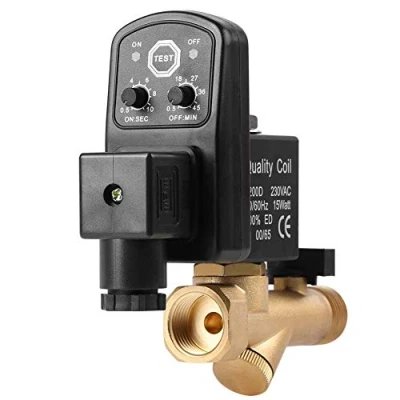 Afbeelding van G1 / 2 DN15 Digitale Afvoerklep Voor Condensatiebeheer Van Luchtcompressor (AC110V)