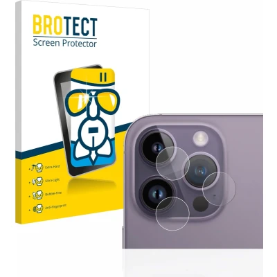 Afbeelding van BROTECT Screenprotector voor Apple iPhone 14 Pro Max (ALLEEN Camera Lens) Folie Beschermfolie Beschermglas transparant