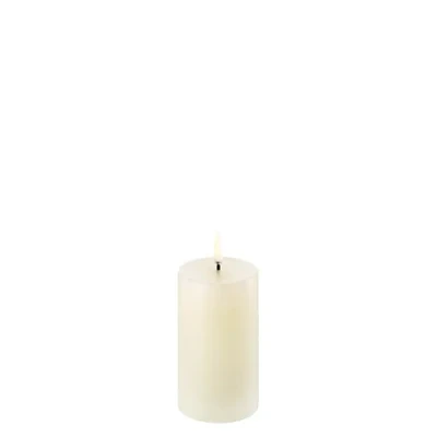 Afbeelding van Uyuni Led Rustieke Kaars Ivory 5,8x10cm