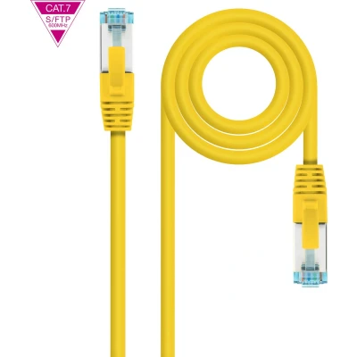 Afbeelding van Nanocable 10.20.1702 Y, 2 m, Cat7, SF/UTP (S FTP), RJ 45, Jaune