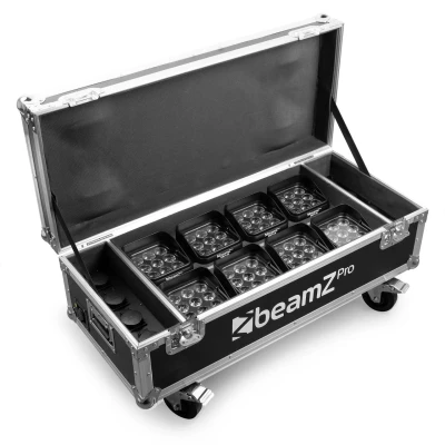 Afbeelding van BeamZ Professional FCC12 Flightcase voor 8x BBP48 Uplights met