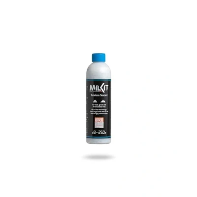 Afbeelding van milKit tubeless Afdichtingsmelk in 250 ml fles, fietsbandenafdichtmiddel, afdichtingsmelk, melk, fietsbanden, afdichtmiddel voor MTB, racefiets enz.