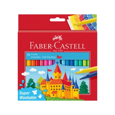 Afbeelding van Viltstift FC karton etui assorti