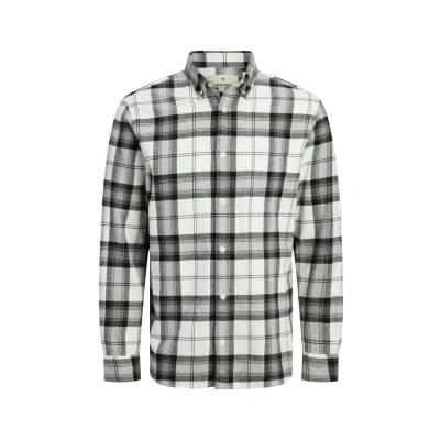 Afbeelding van Jack &amp; Jones Premium Regular FIT Overhemd, Heren, Maat: Large, Black