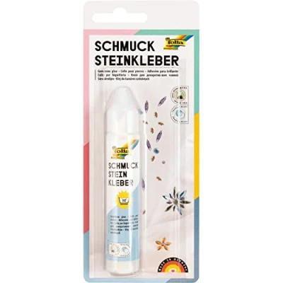 Afbeelding van folia edelsteen lijm, transparant, 30 g