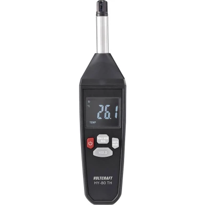 Afbeelding van VOLTCRAFT HY 80 TH Luchtvochtigheidsmeter (hygrometer) 0 % Hrel 100 Set hygrometer