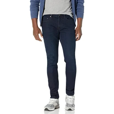 Afbeelding van Amazon Essentials Jeans voor heren,Blauw Overdyed,36W / 34L