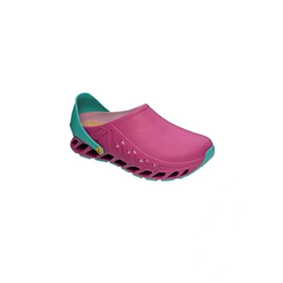 Afbeelding van Klomp Scholl Unisex Evoflex Fuchsia Emerald Schoenmaat 44