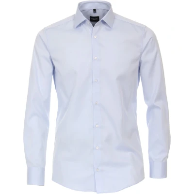 Afbeelding van Venti Modern FIT Zakelijk overhemd, Heren, Maat: 41, Blue