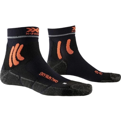 Afbeelding van X socks Hardloopsokken Sky Run Two Polyamide Zwart Maat 35/38