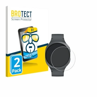 Afbeelding van BROTECT Screenprotector voor Samsung Galaxy Watch 8 (40 mm) Folie Beschermfolie transparant (2 Stuks)