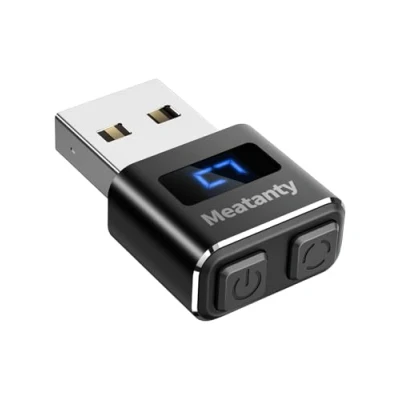 Afbeelding van Meatanty Tiny Mouse Jiggler USB Undetectable Mover met schakelaar knop en display, automatische muis Shaker Wiggler multi track, bestuurdervrij, plug and play houdt computer/laptop wakker