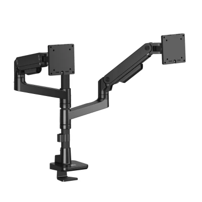 Afbeelding van ACT Connectivity AC8343 2 Monitor desk mount gas pole