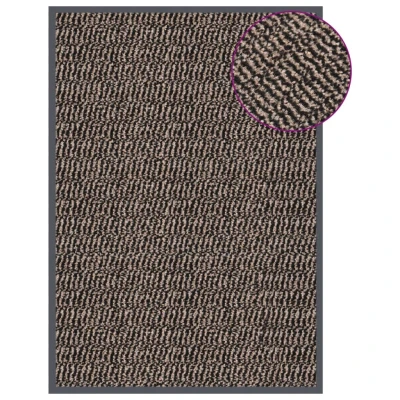 Afbeelding van Deurmat getuft 40x60 cm donkerbruin