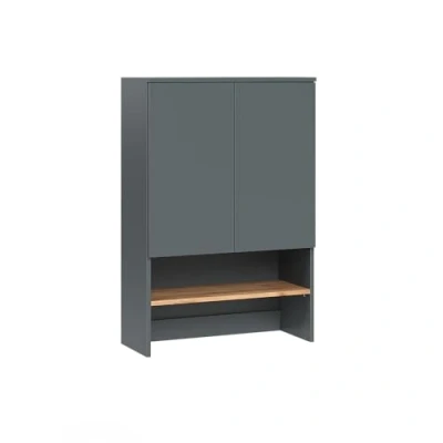 Afbeelding van Vicco ViktorWasmachinekast 68 x 100.4 cm Antraciet/gouden eik