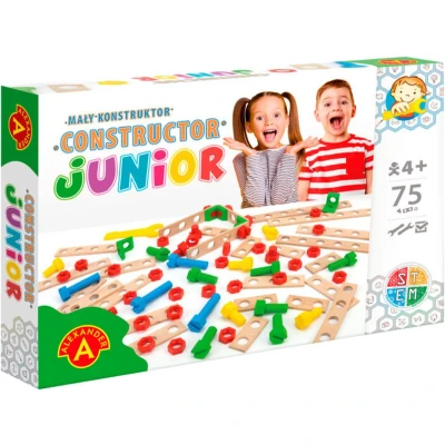 Afbeelding van Alexander Toys Constructor Junior Doe het zelf bouwpakketten 75 stuks