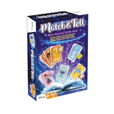 Afbeelding van Shuffle Disney Match &amp; Tell Kaartspel Vertel je eigen unieke verhalen Creatief Storytelling