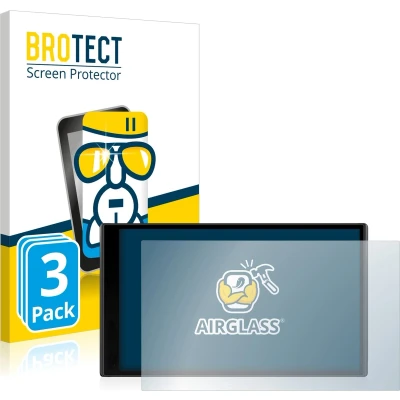 Afbeelding van BROTECT Screenprotector voor Garmin DriveSmart 65 / 61 Folie Beschermfolie Beschermglas transparant (3 Stuks)